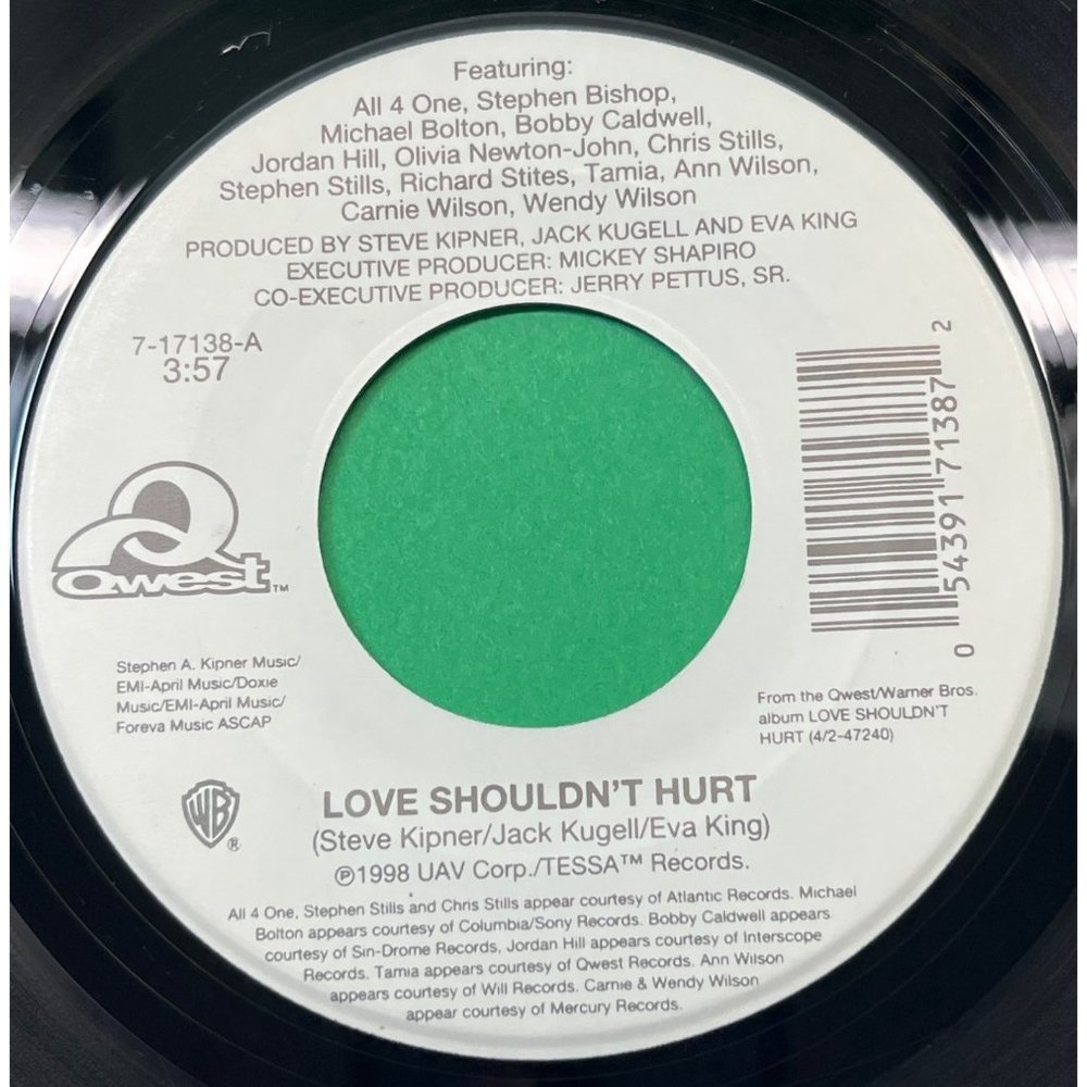 All-Star Group - Love Shouldn't Hurt / Elite - Theme for Children 45 Pop Rock